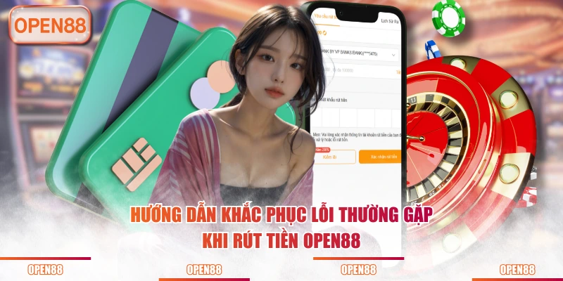 Hướng dẫn khắc phục lỗi thường gặp khi rút tiền OPEN88